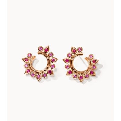 GYPSY Ohrringe Creole Sun 'Blush'