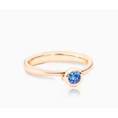 Bouton Solitaire Ring