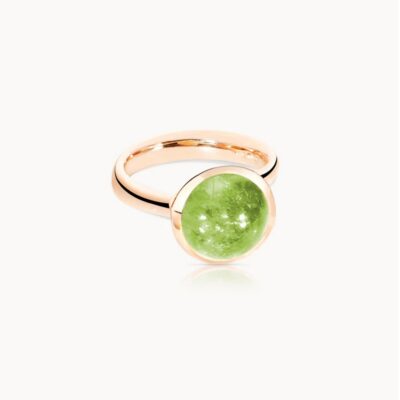 Ring BOUTON large Peridot