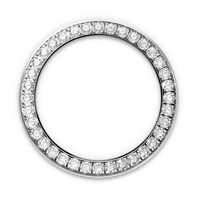 Diamantbesetzte Lünette
