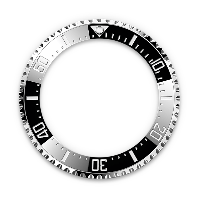 Keramiklünette und nachleuchtende Anzeige