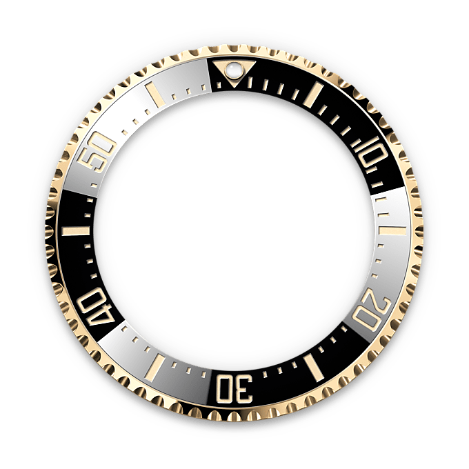 Keramiklünette und nachleuchtende Anzeige