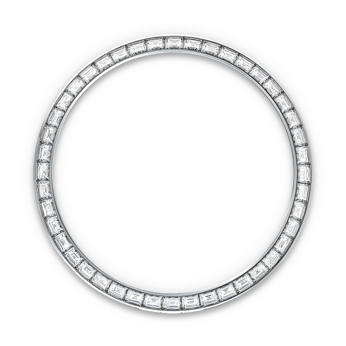 Diamantbesetzte Lünette